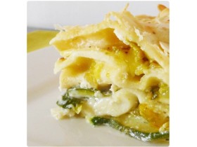 Lasagne aux courgettes + Dessert