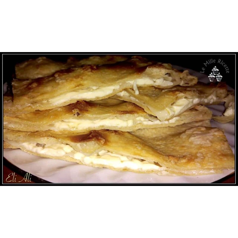 Focaccia di Recco pour deux personnes